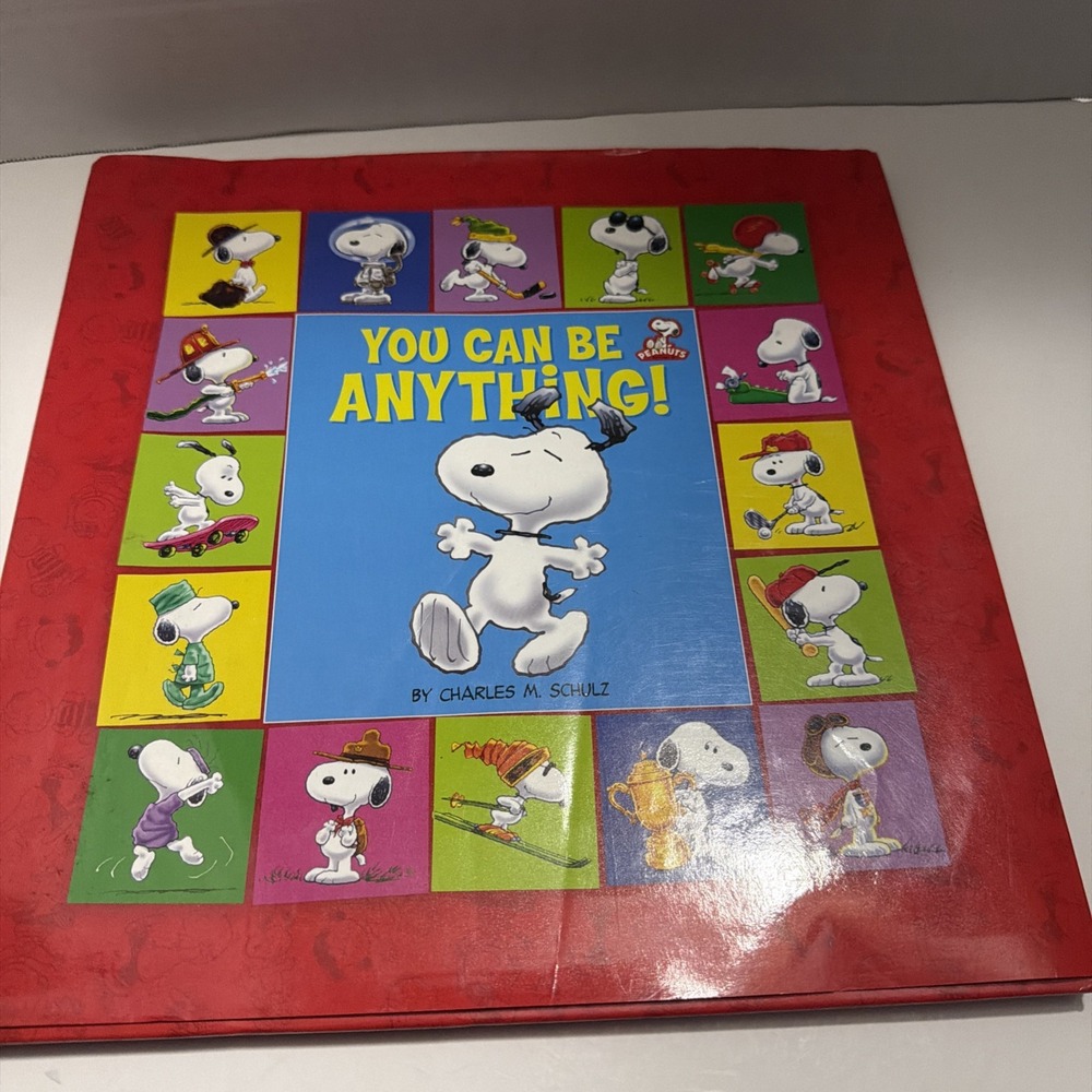 Peanuts You Can Be Anything! Snoopy Hardcover Book Charles M Schulz Kohl's Cares